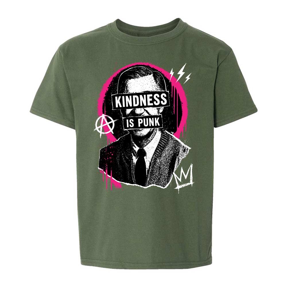Kindness is Punk - Military Green - 19
