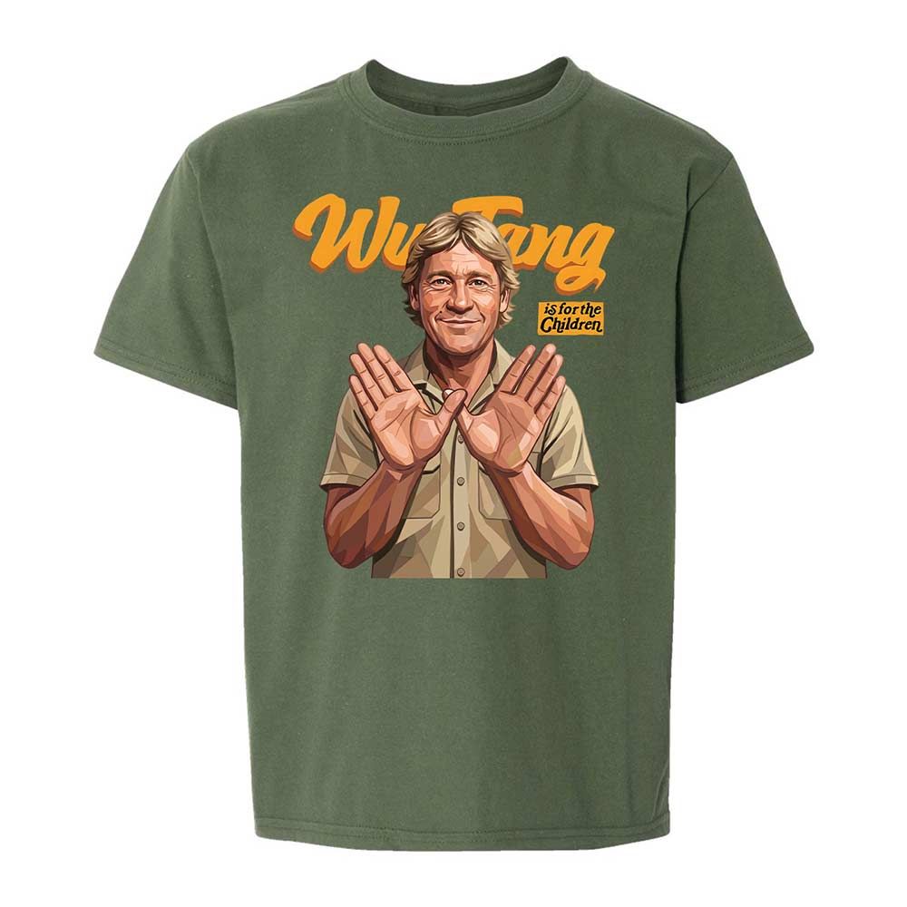 Steve Irwin or the Children - Military Green - 19