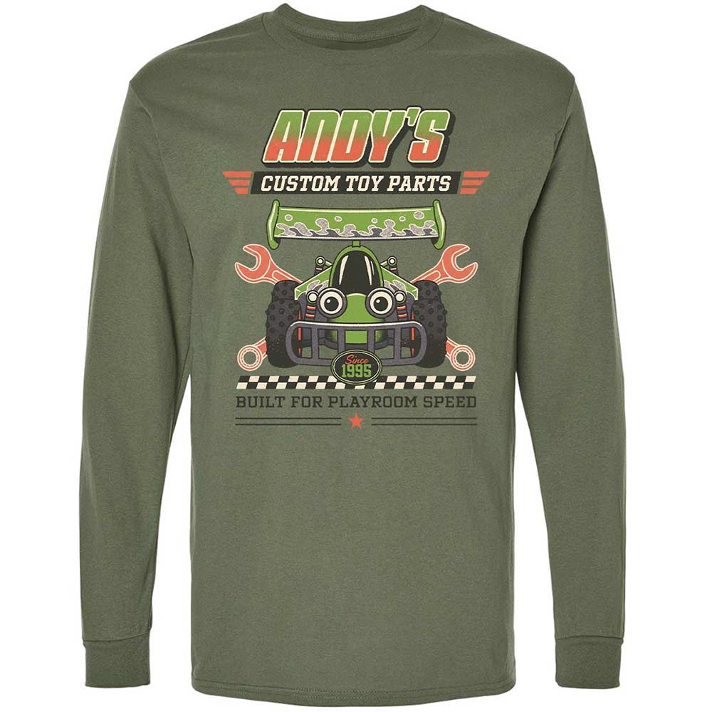 Long Sleeve T-Shirt - MVNLPJBH - Military Green - 19