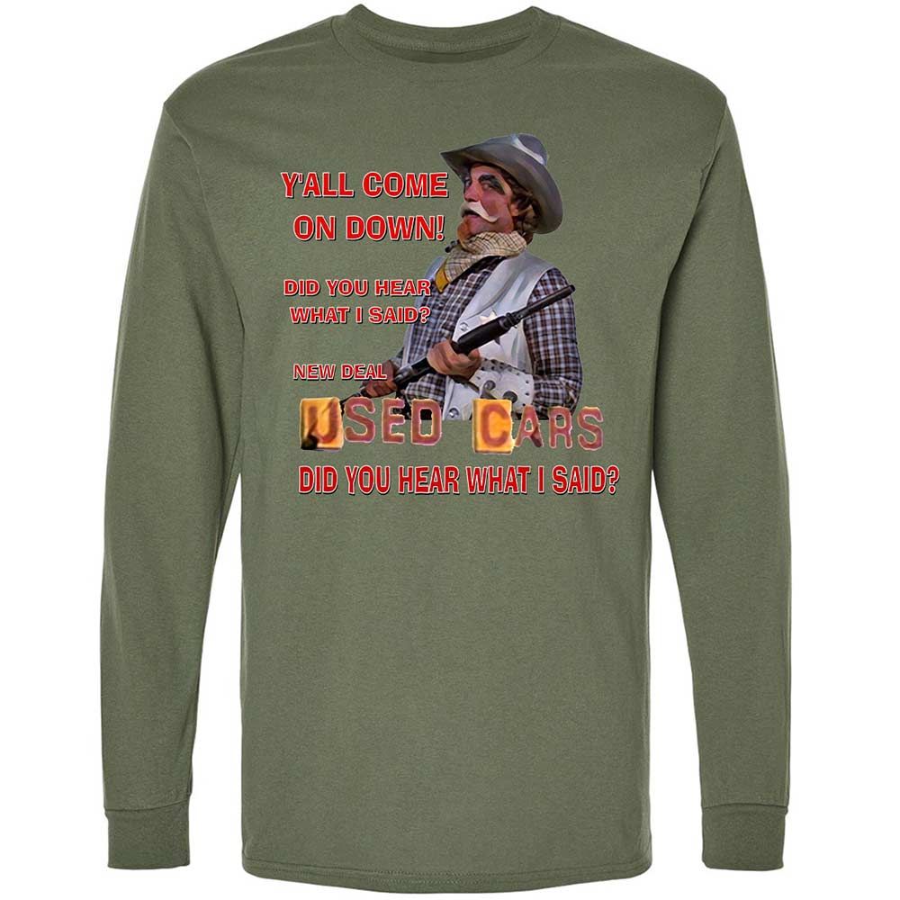 Long Sleeve T-Shirt - MN2BY49K - Military Green - 19