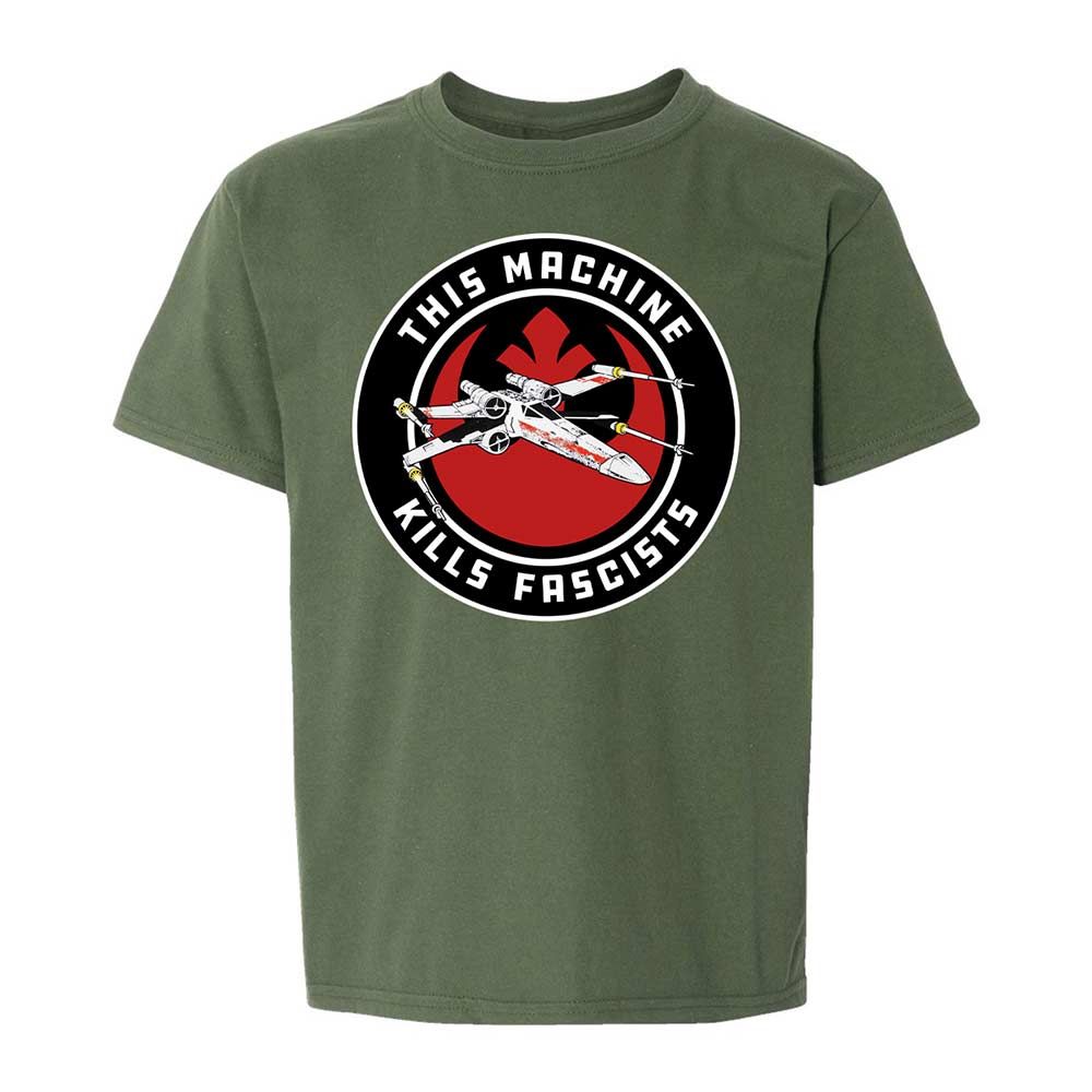 This Machine Kills Fascists - Military Green - 19