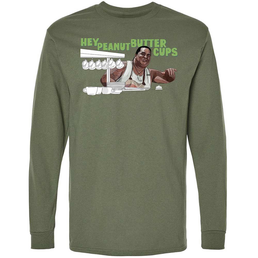 Long Sleeve T-Shirt - R7263HQS - Military Green - 19