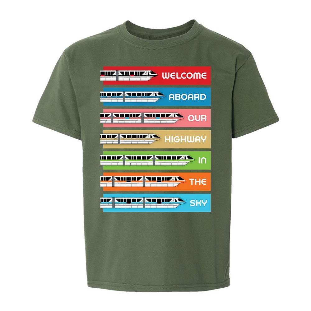 Kids T-Shirt - Black - Military Green - 19