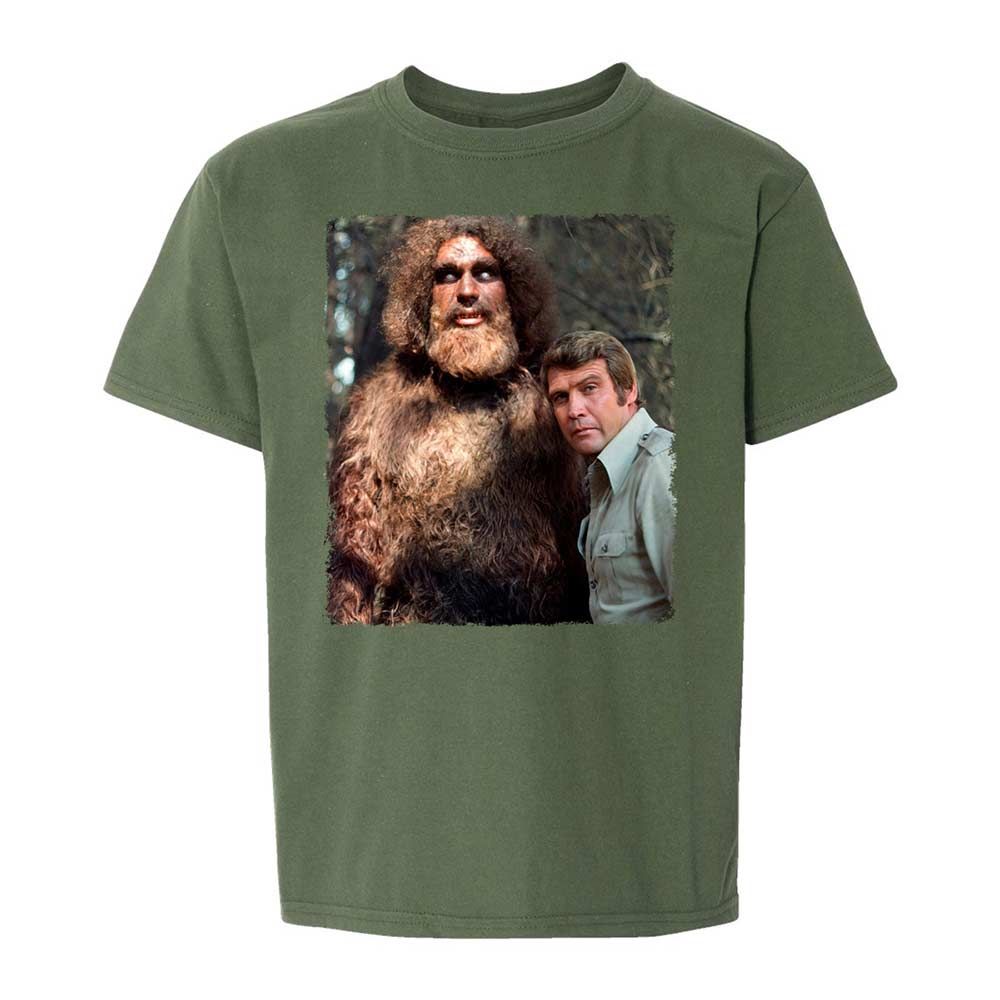 Kids T-Shirt - HX66LUZE - Military Green - 19