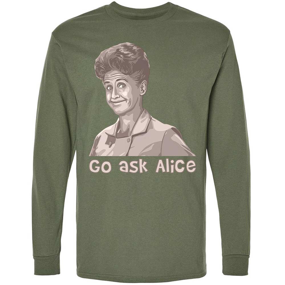 Long Sleeve T-Shirt - AZ11N9A8 - Military Green - 19