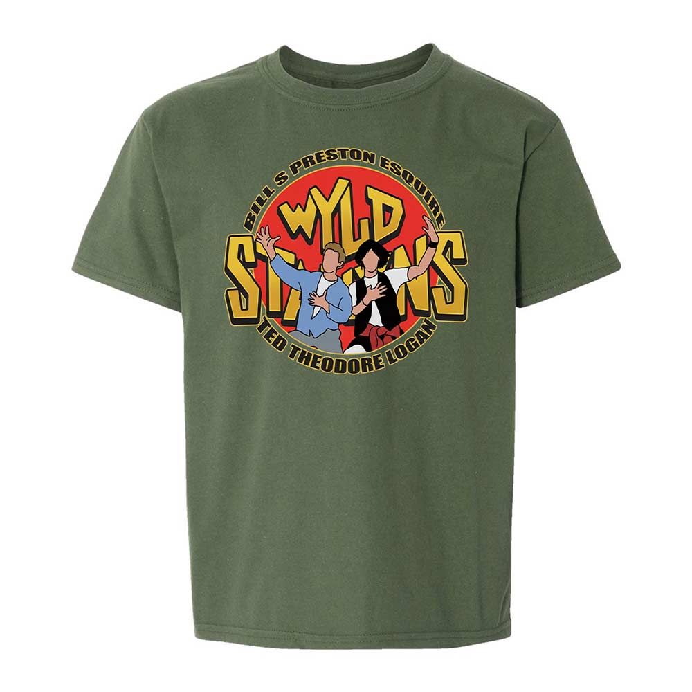 Kids T-Shirt - GHJBPWC9 - Military Green - 19
