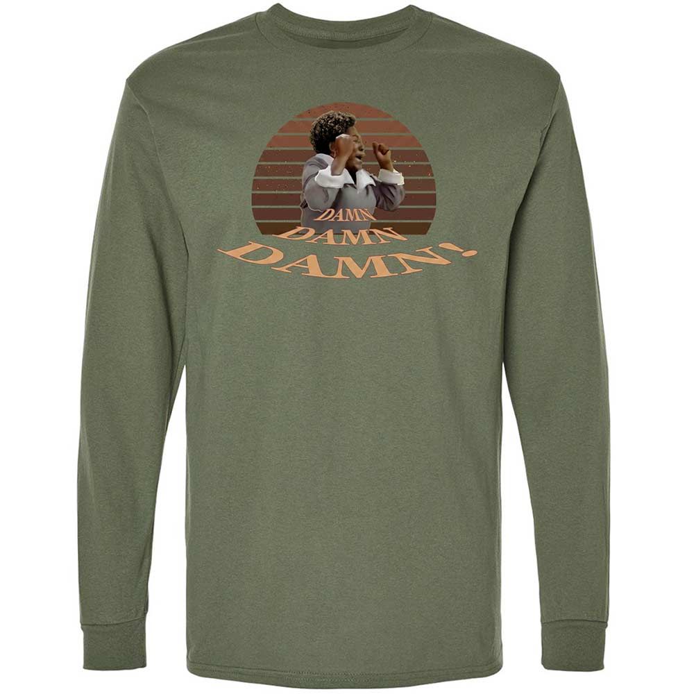 Long Sleeve T-Shirt - Y4VVXFGB - Military Green - 19