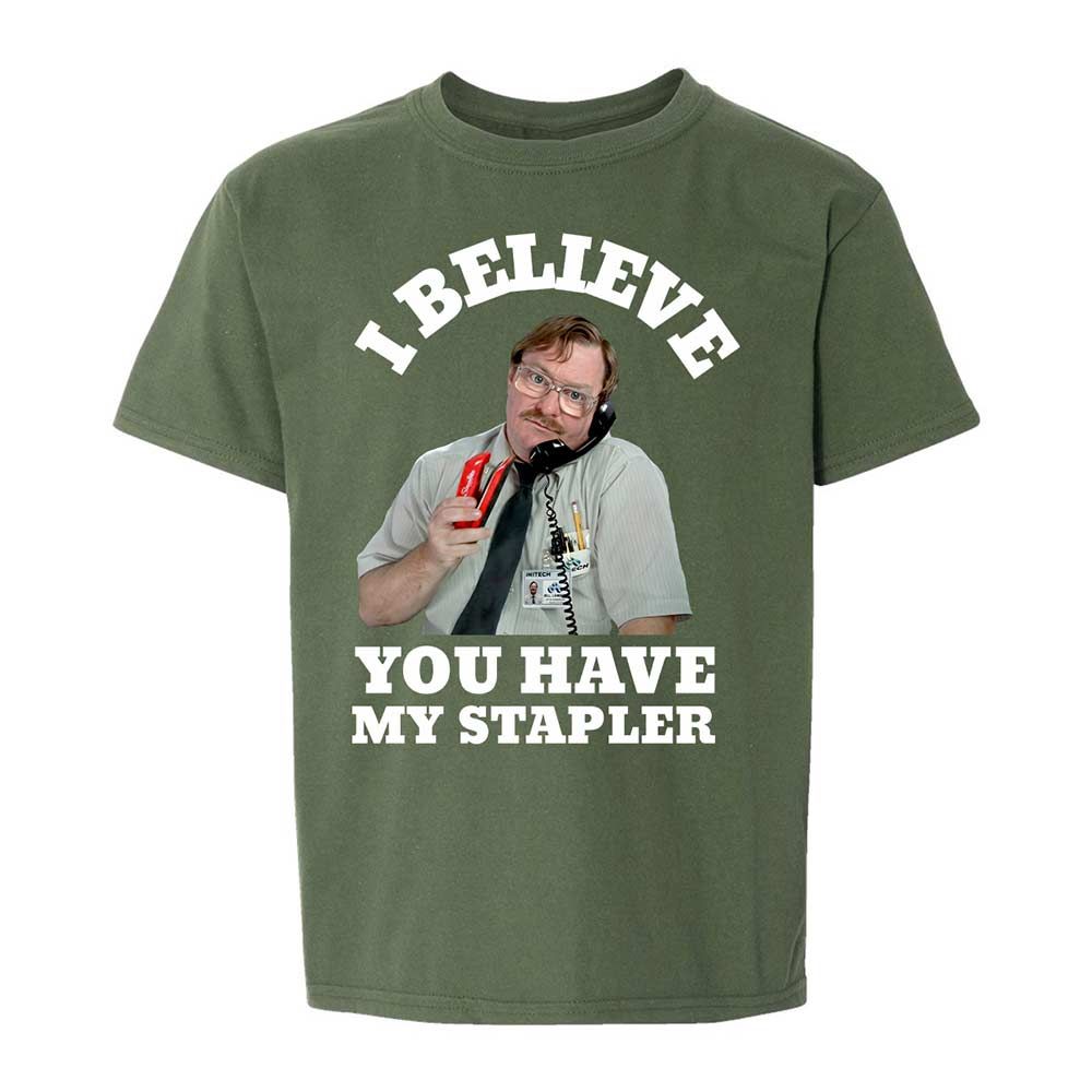 Kids T-Shirt - YC54E1CR - Military Green - 19