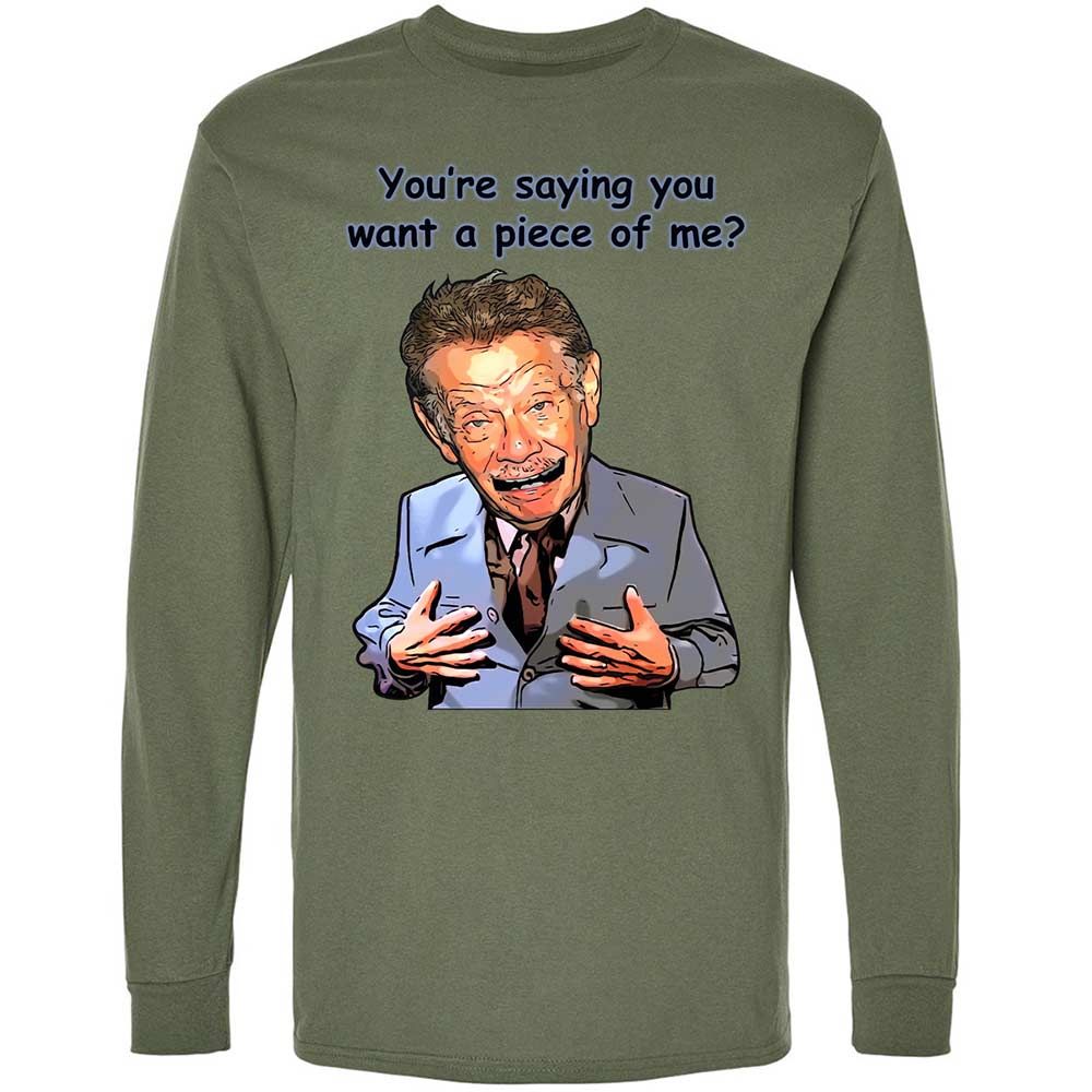 Long Sleeve T-Shirt - 68L8FYLT - Military Green - 19