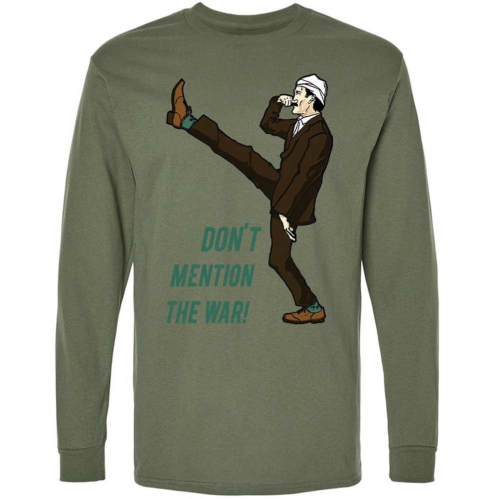 Long Sleeve T-Shirt - 1P9DTVSB - Military Green - 19