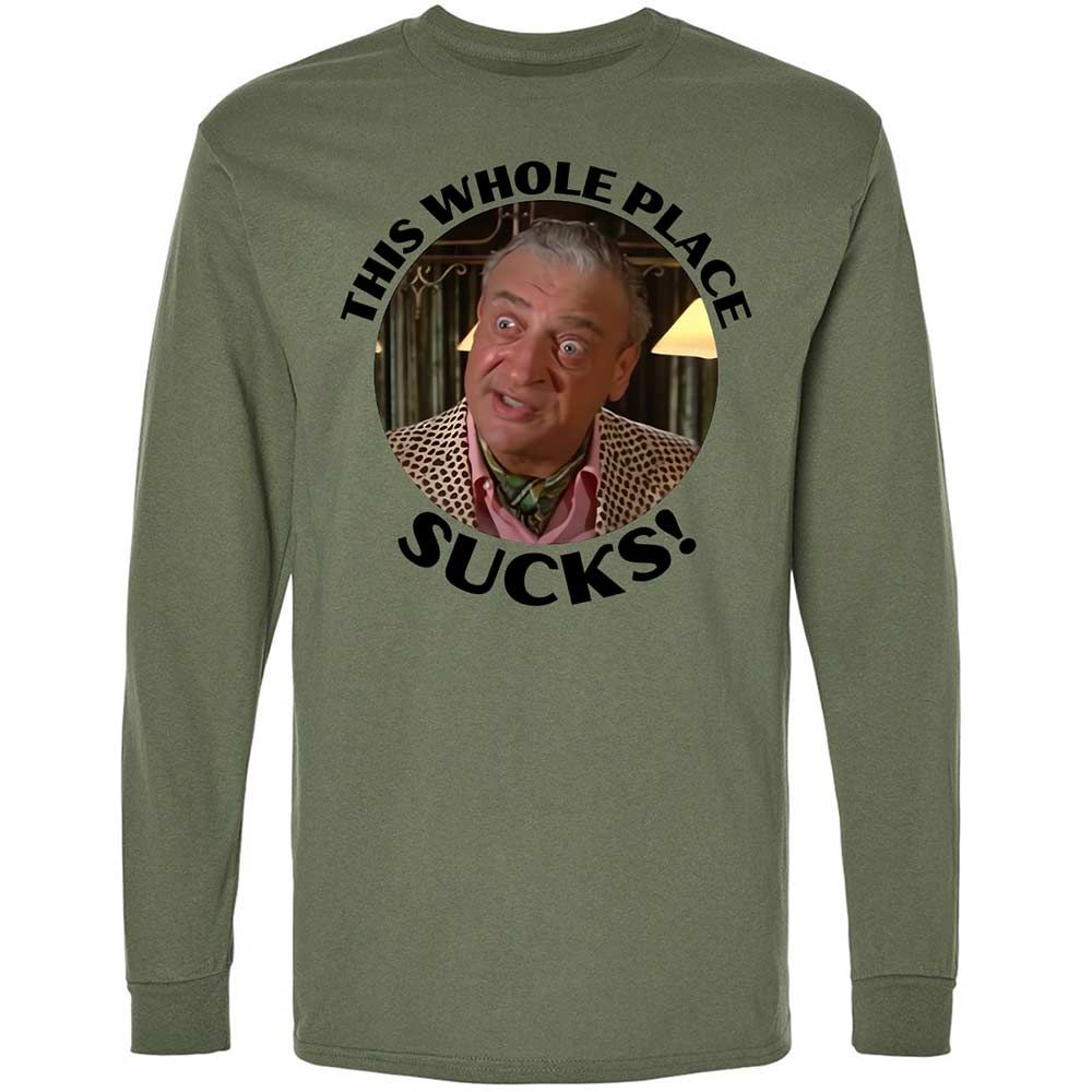 Long Sleeve T-Shirt - BL1XKS9F - Military Green - 19