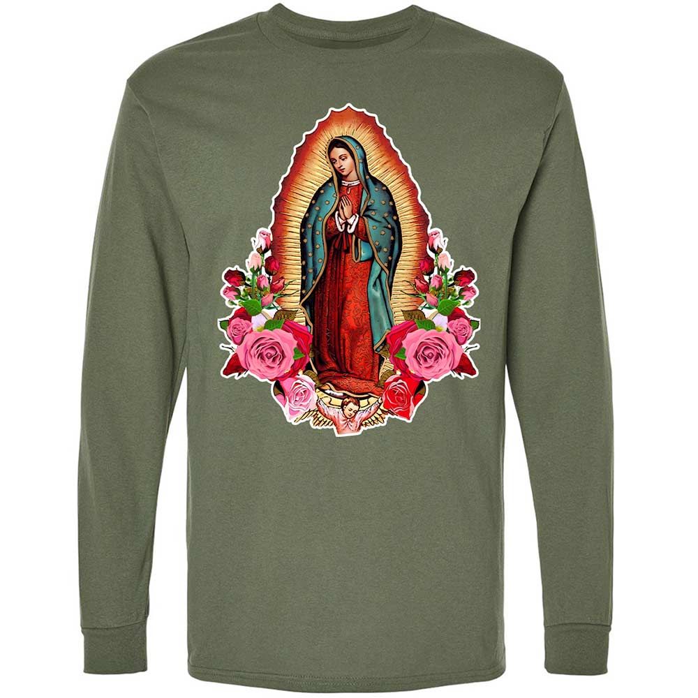 Our Lady of Guadalupe - Military Green - 19