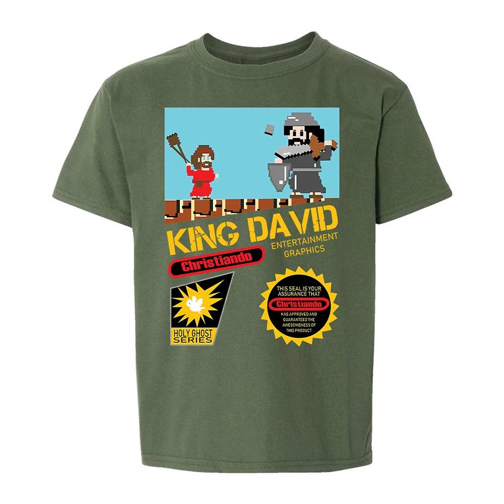 David Vs Goliath Cool Christian - Military Green - 19