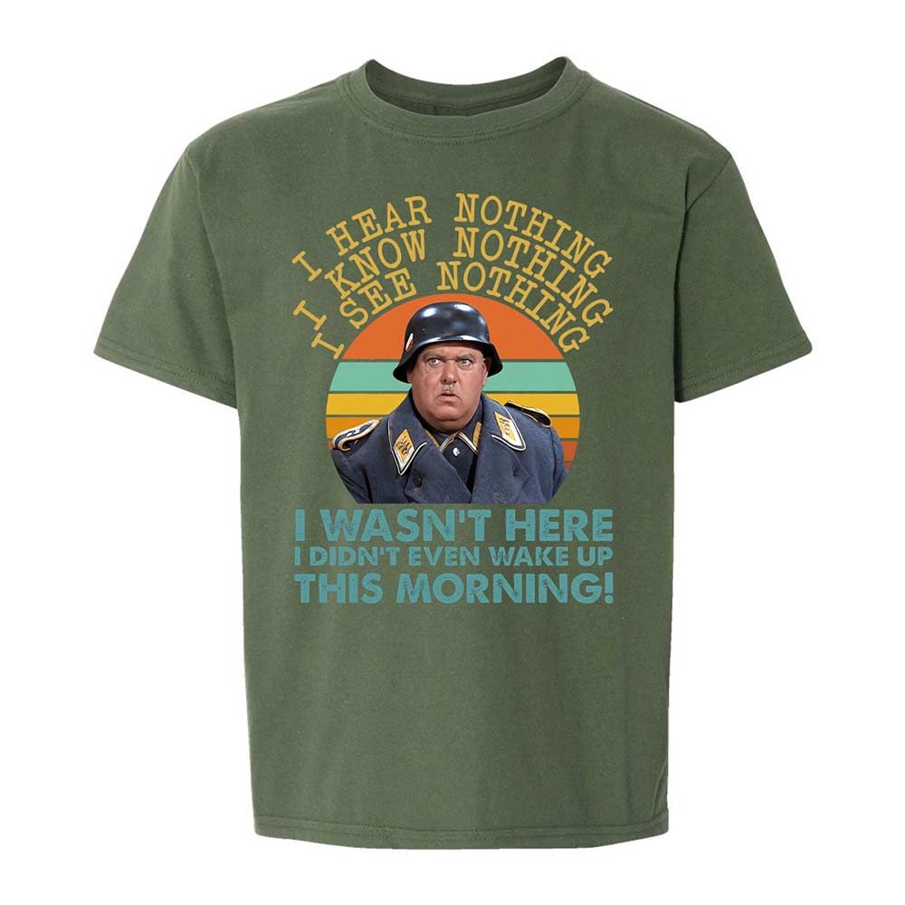 Kids T-Shirt - AQYW3GQE - Military Green - 19