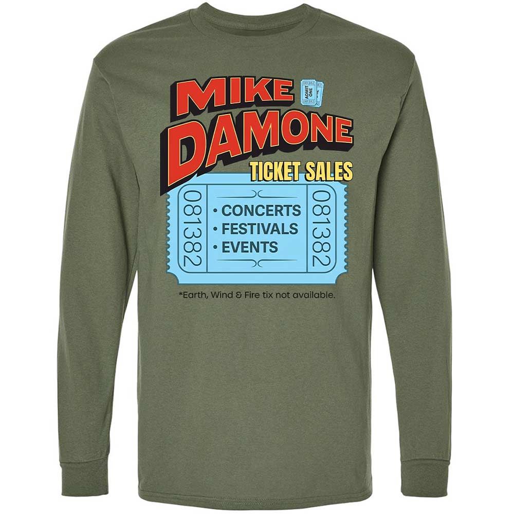 Damone Ticket Sales - Military Green - 19
