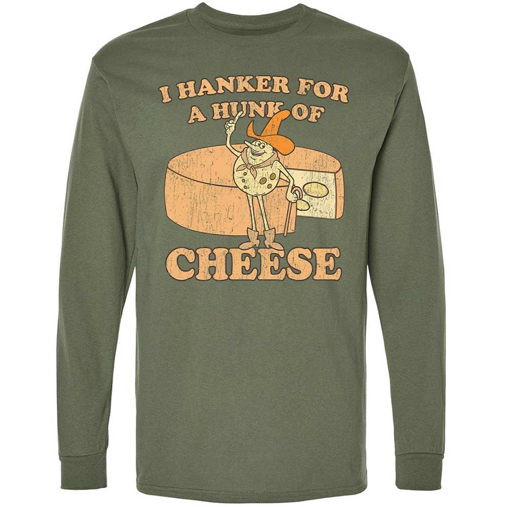 Hanker For A Hunk Of Cheese - Military Green - 19