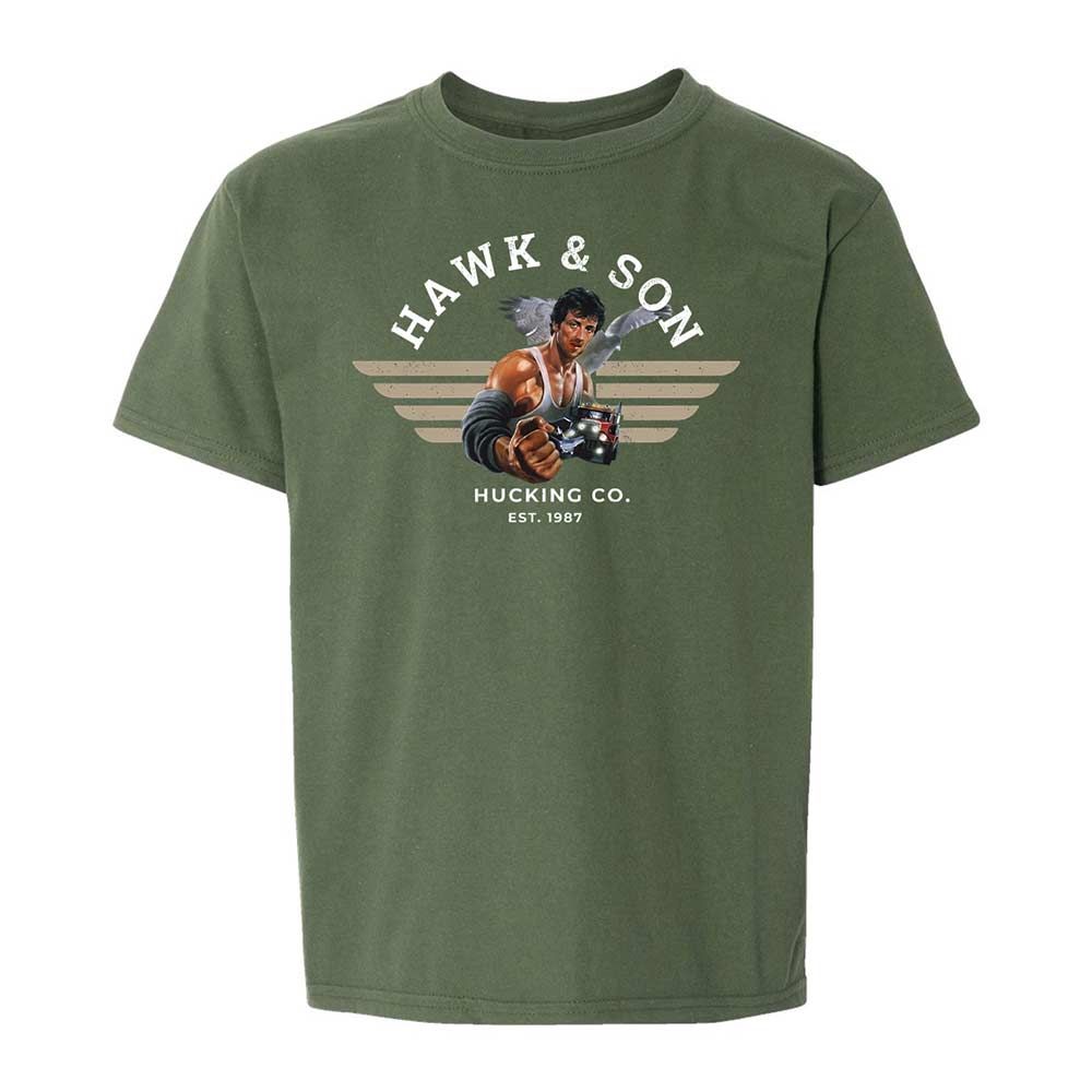 Kids T-Shirt - B5512QWH - Military Green - 19