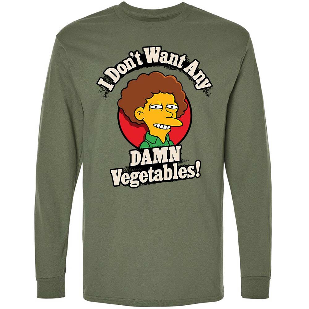 I Don't Want Any Damn Vegetables! - Military Green - 19