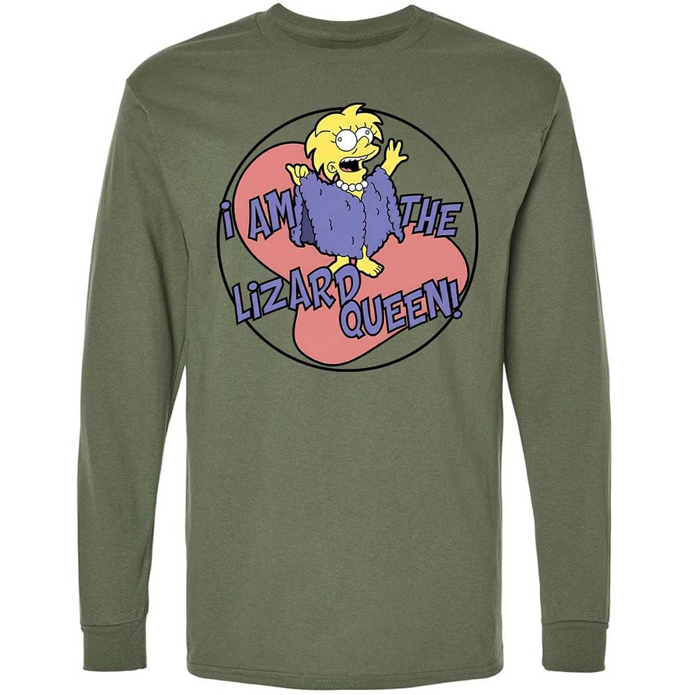 I am the Lizard Queen - Military Green - 19