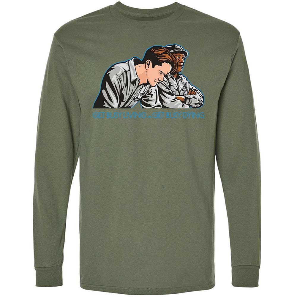 Get Busy Living - Military Green - 19