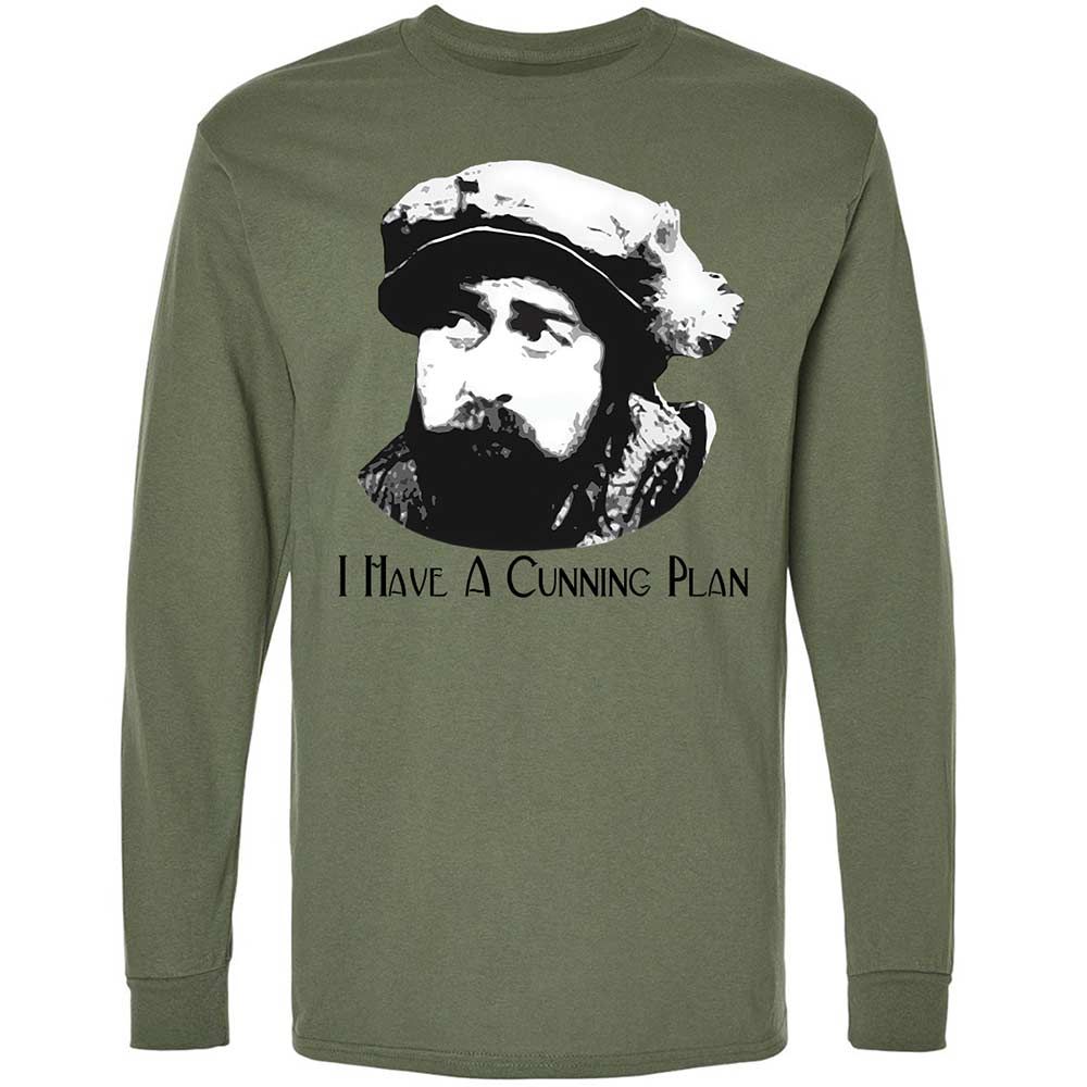 I Have A Cunning Plan - Military Green - 19