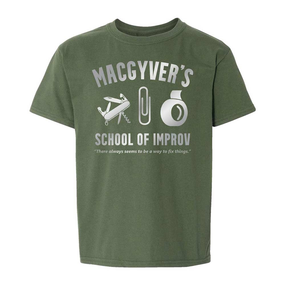 Kids T-Shirt - HKRX4P19 - Military Green - 19