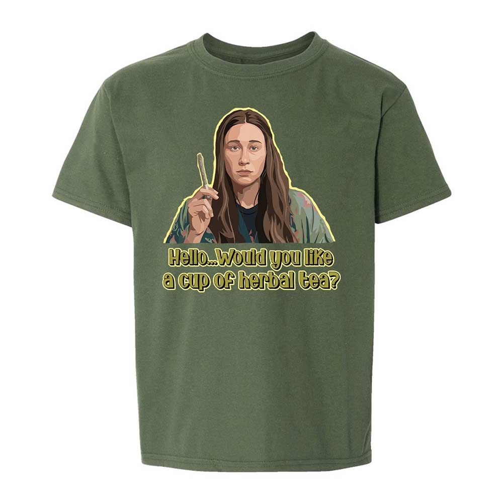 Kids T-Shirt - WQDYBVNC - Military Green - 19