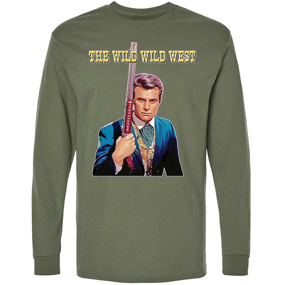 Long Sleeve T-Shirt - V51RYUA6 - Military Green - 19