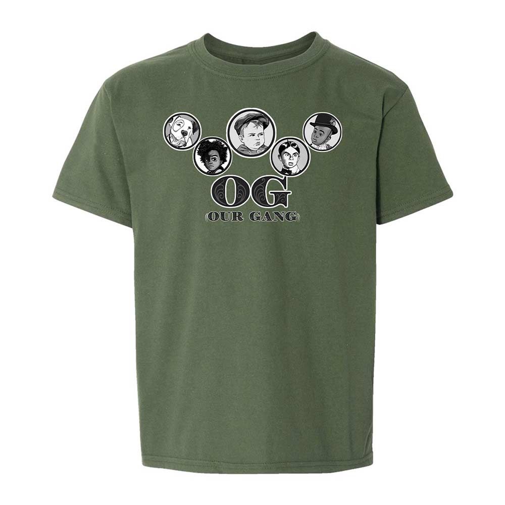 Kids T-Shirt - 4RBBMUGG - Military Green - 19