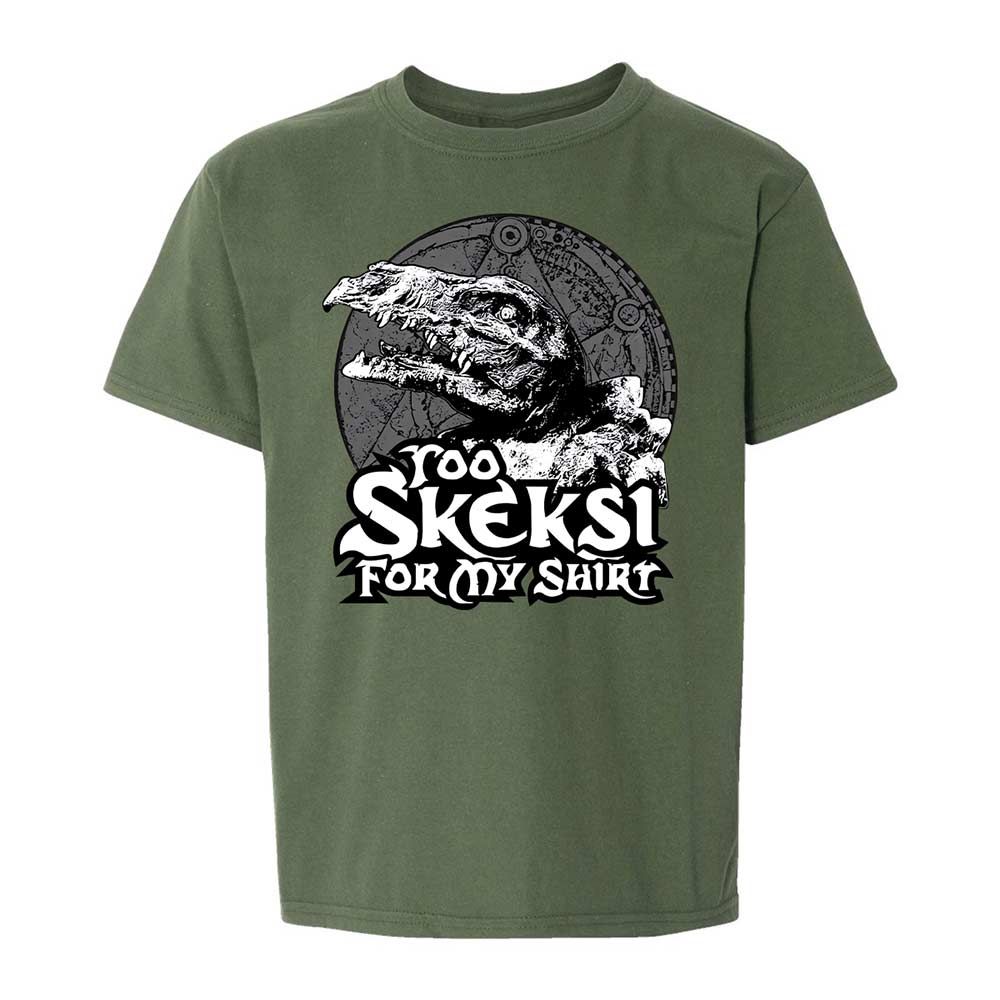 Kids T-Shirt - EM4LYQFZ - Military Green - 19