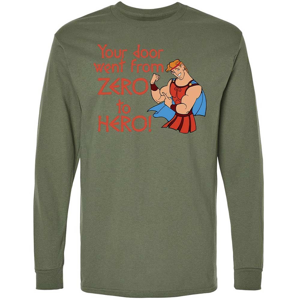 Long Sleeve T-Shirt - PVPD539Z - Military Green - 19
