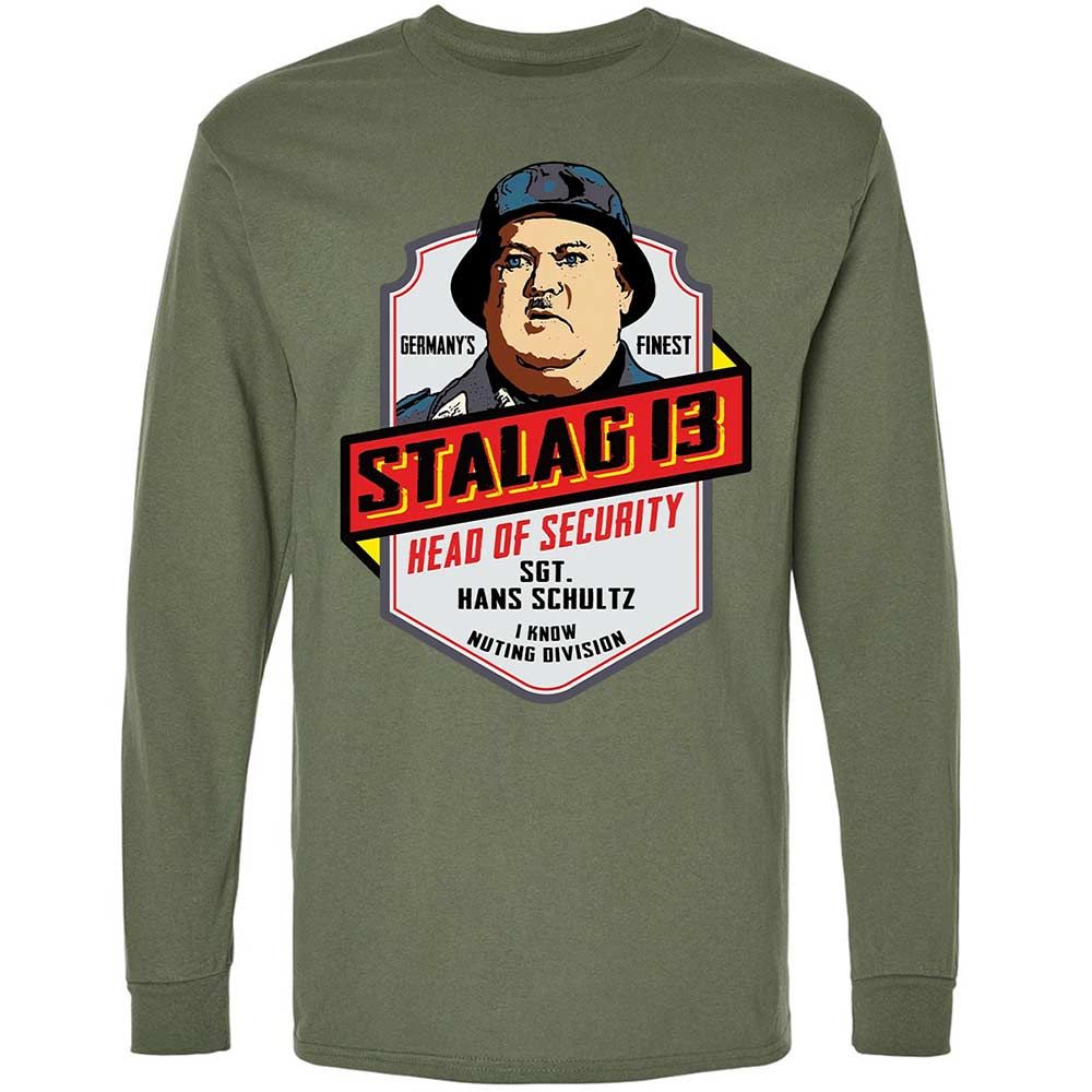 Long Sleeve T-Shirt - KM1QDWLL - Military Green - 19