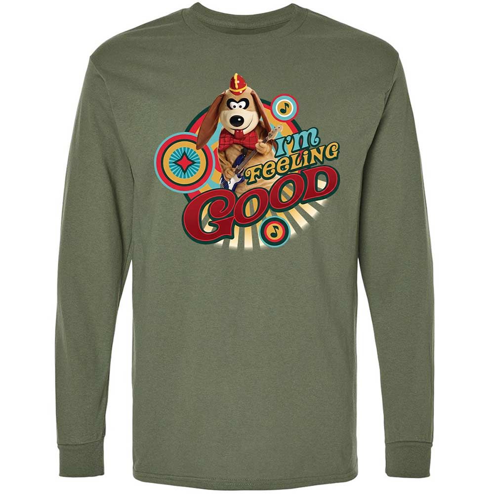 Long Sleeve T-Shirt - SLHHZXBU - Military Green - 19