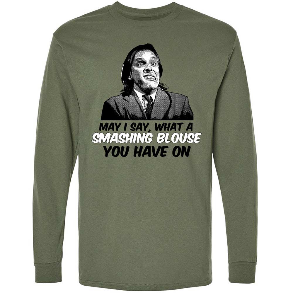 Long Sleeve T-Shirt - 7EPKHRWL - Military Green - 19