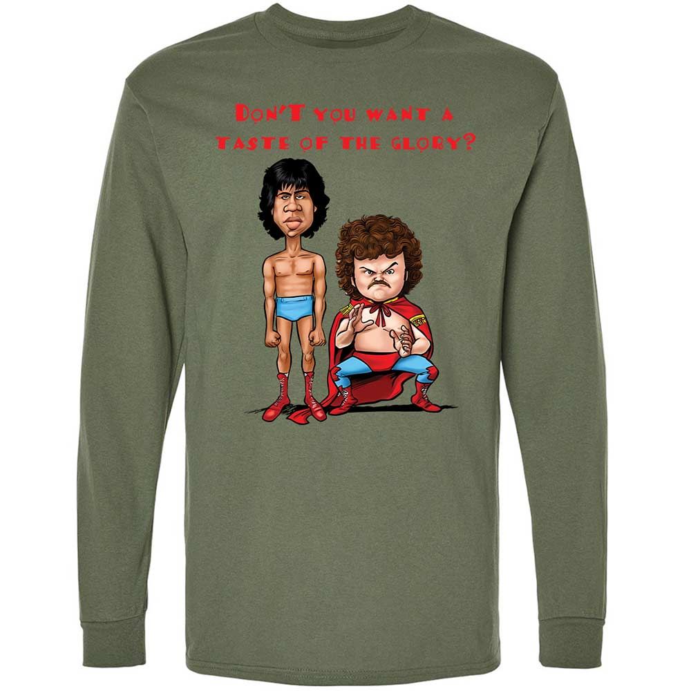 Long Sleeve T-Shirt - N4F6B9BY - Military Green - 19