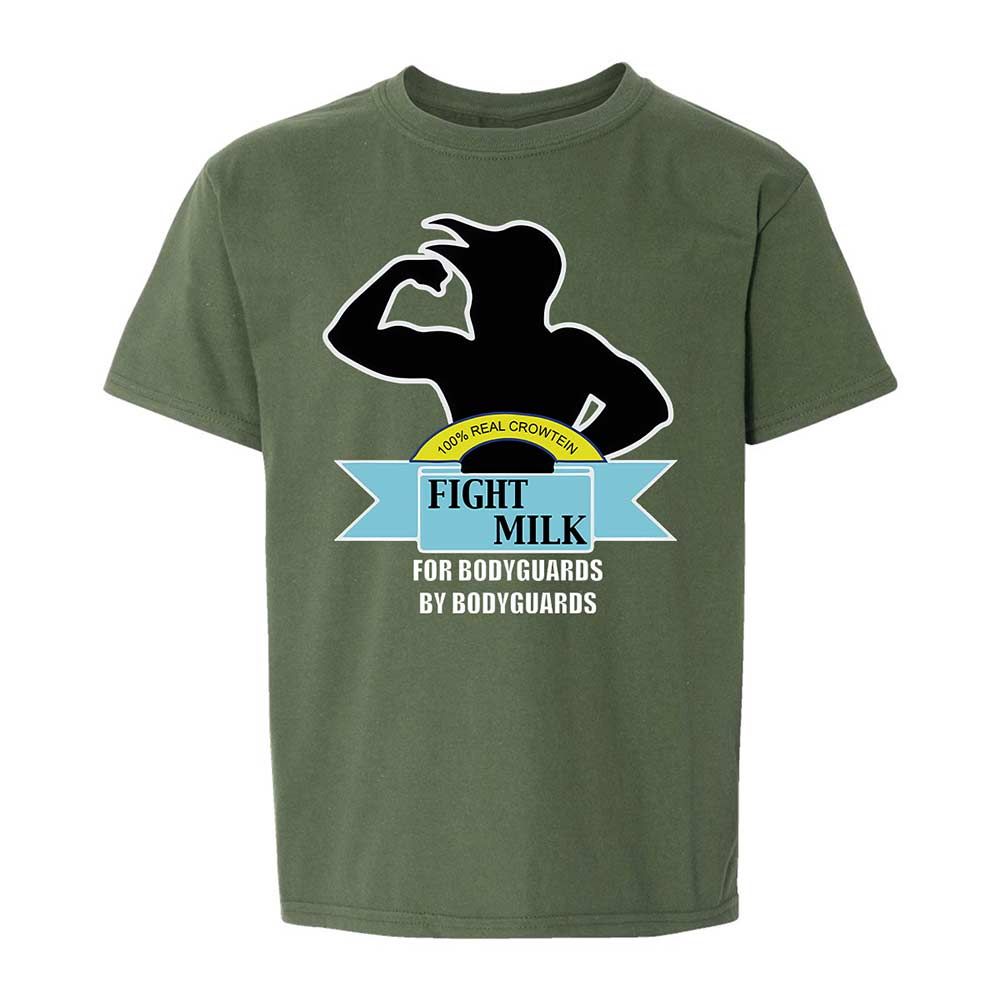 Kids T-Shirt - TE1HMBL6 - Military Green - 19