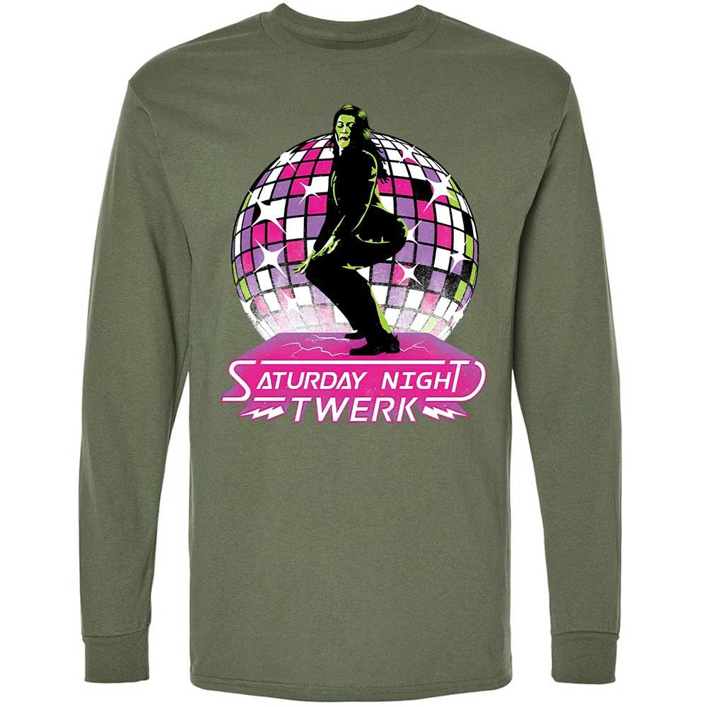 Saturday Night Twerk - Military Green - 19