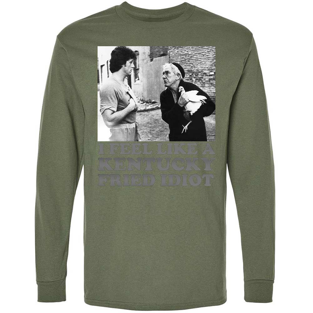 Long Sleeve T-Shirt - H2QAJCUC - Military Green - 19