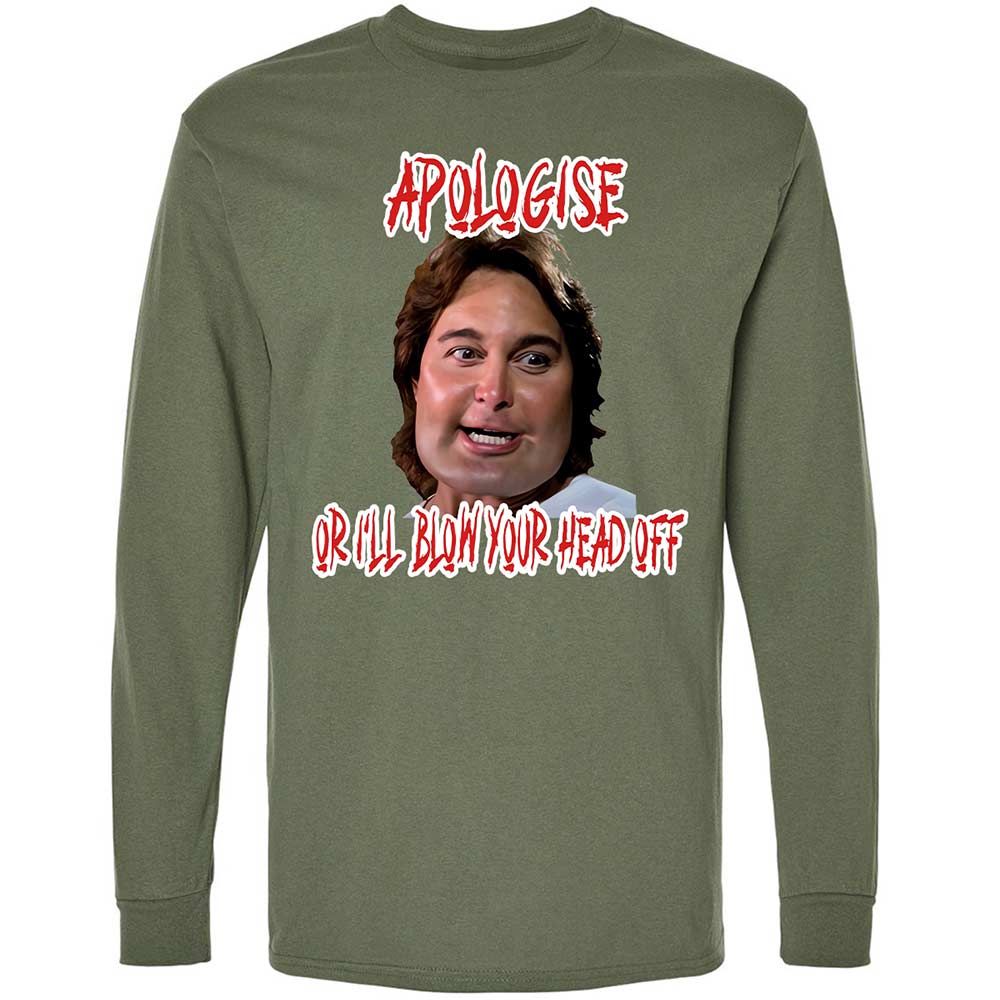 Long Sleeve T-Shirt - ZLXDWE12 - Military Green - 19