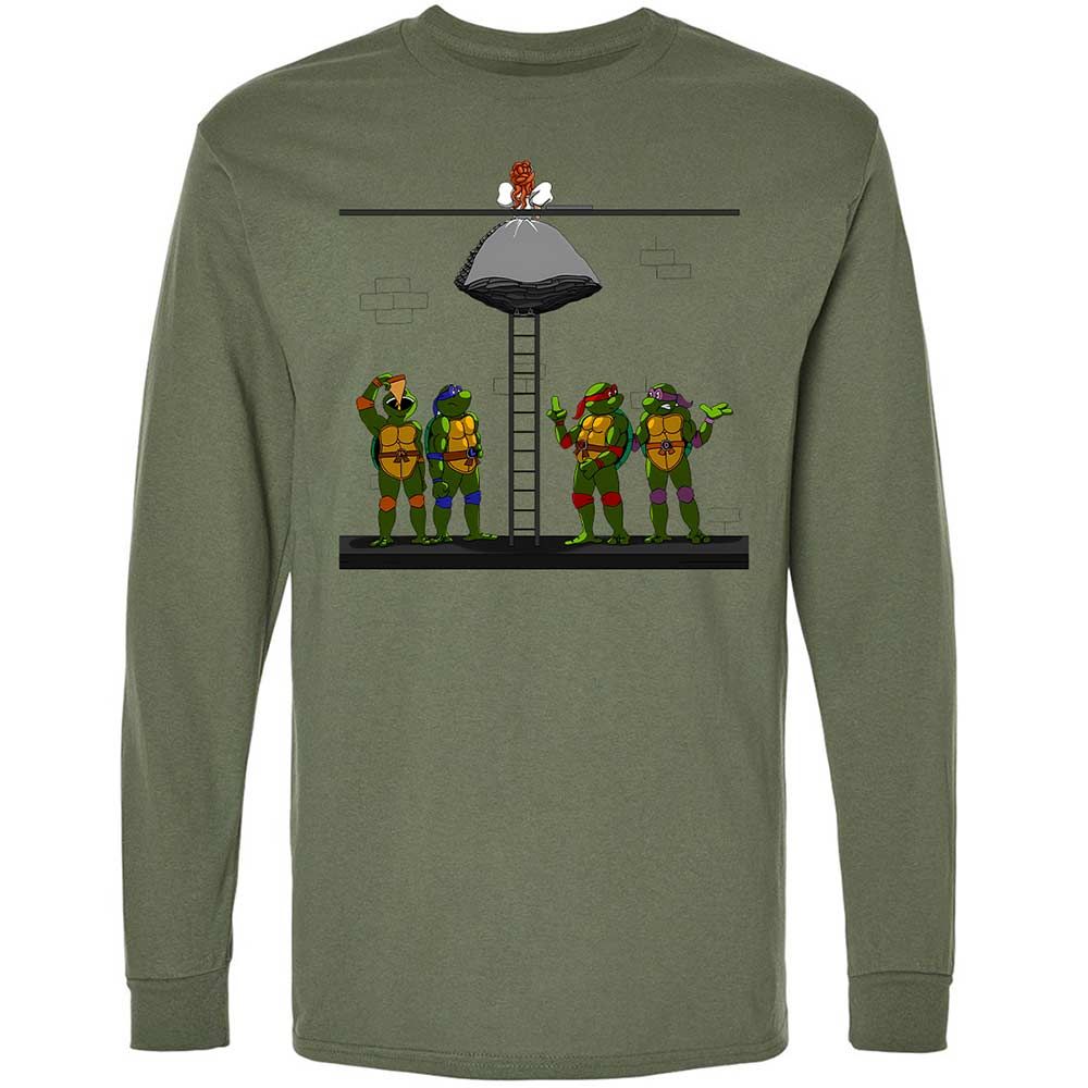 I've Been Dreaming of a Turtle's Kiss - Military Green - 19