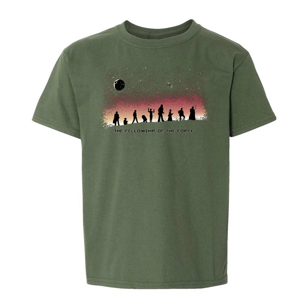 Kids T-Shirt - N3Y2G1F6 - Military Green - 19