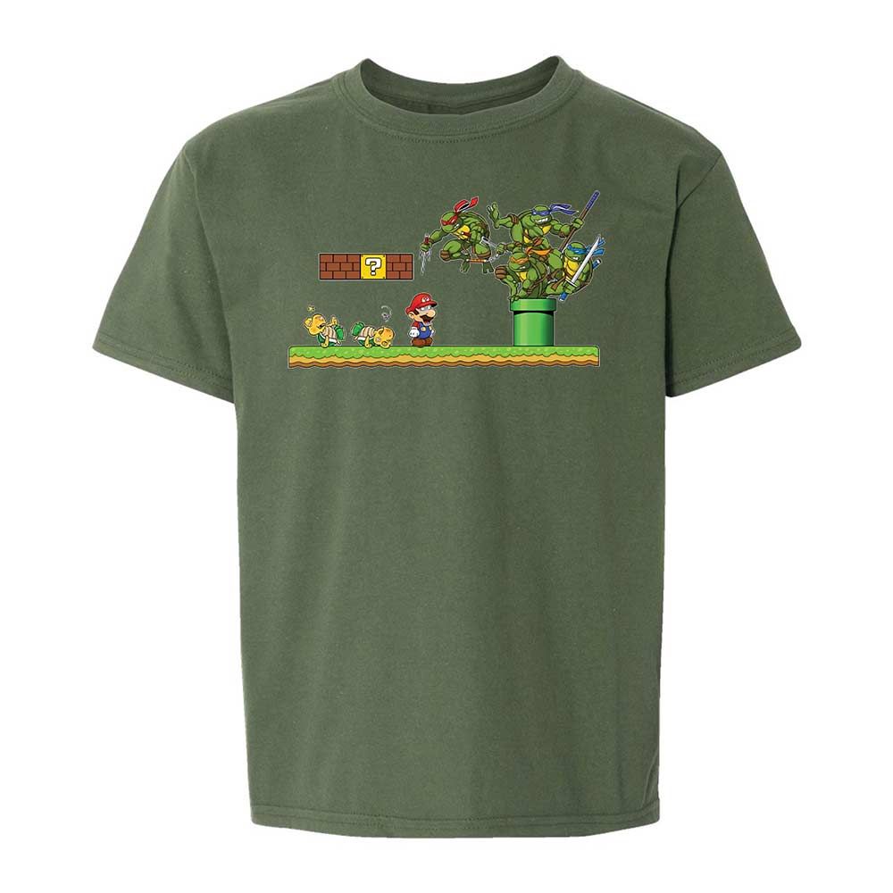Kids T-Shirt - TDPR4FDT - Military Green - 19