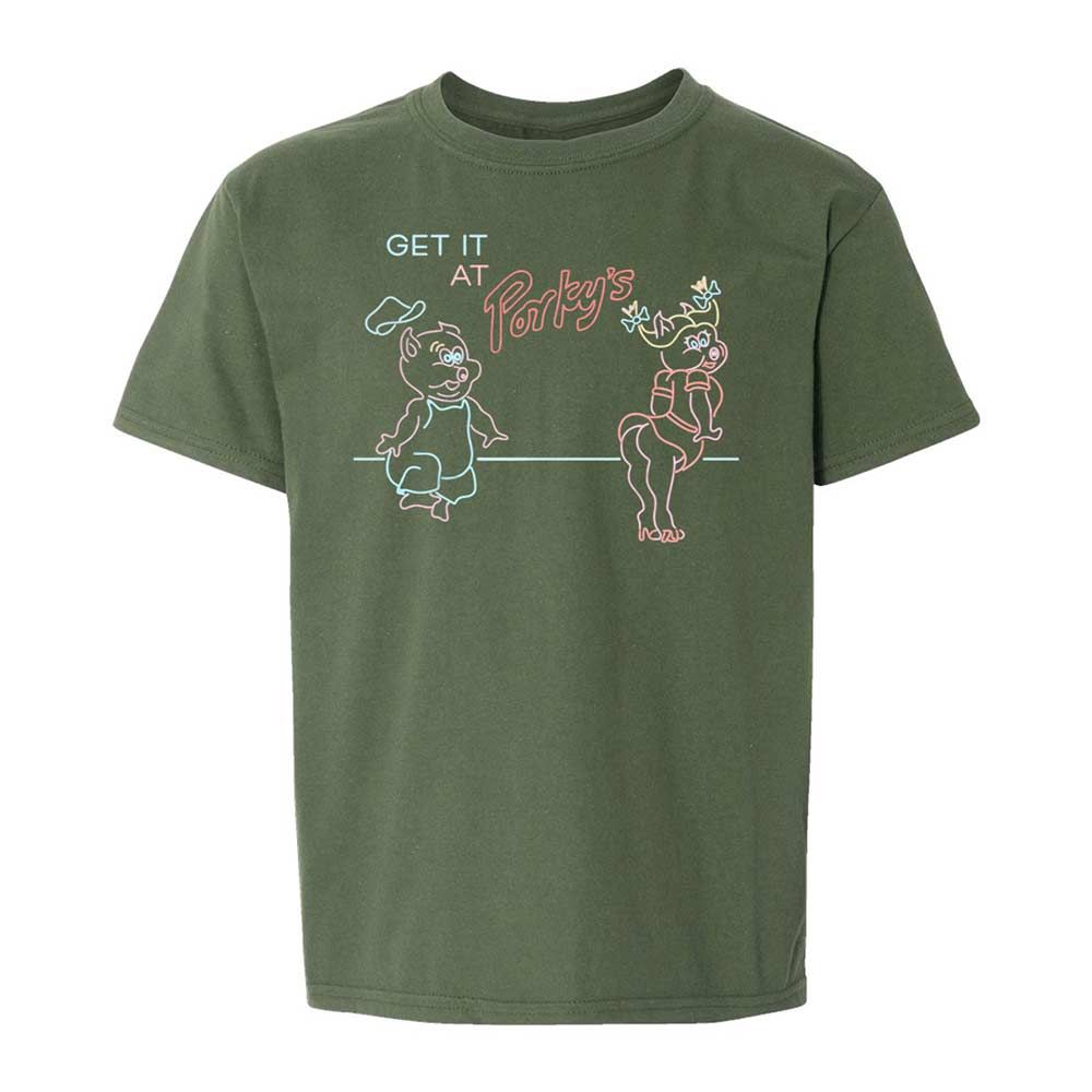 Kids T-Shirt - EF5TY3HC - Military Green - 19