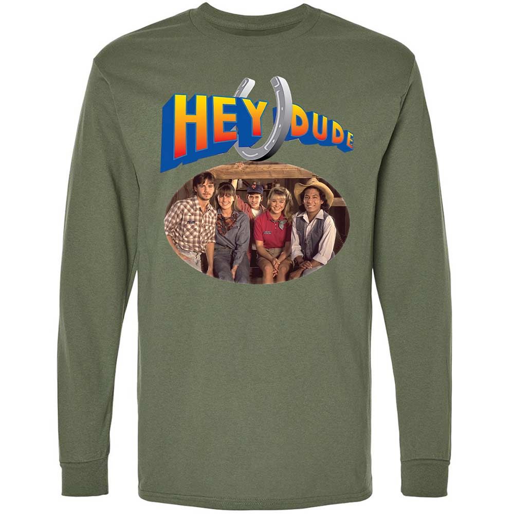 Long Sleeve T-Shirt - 3QW79EV1 - Military Green - 19