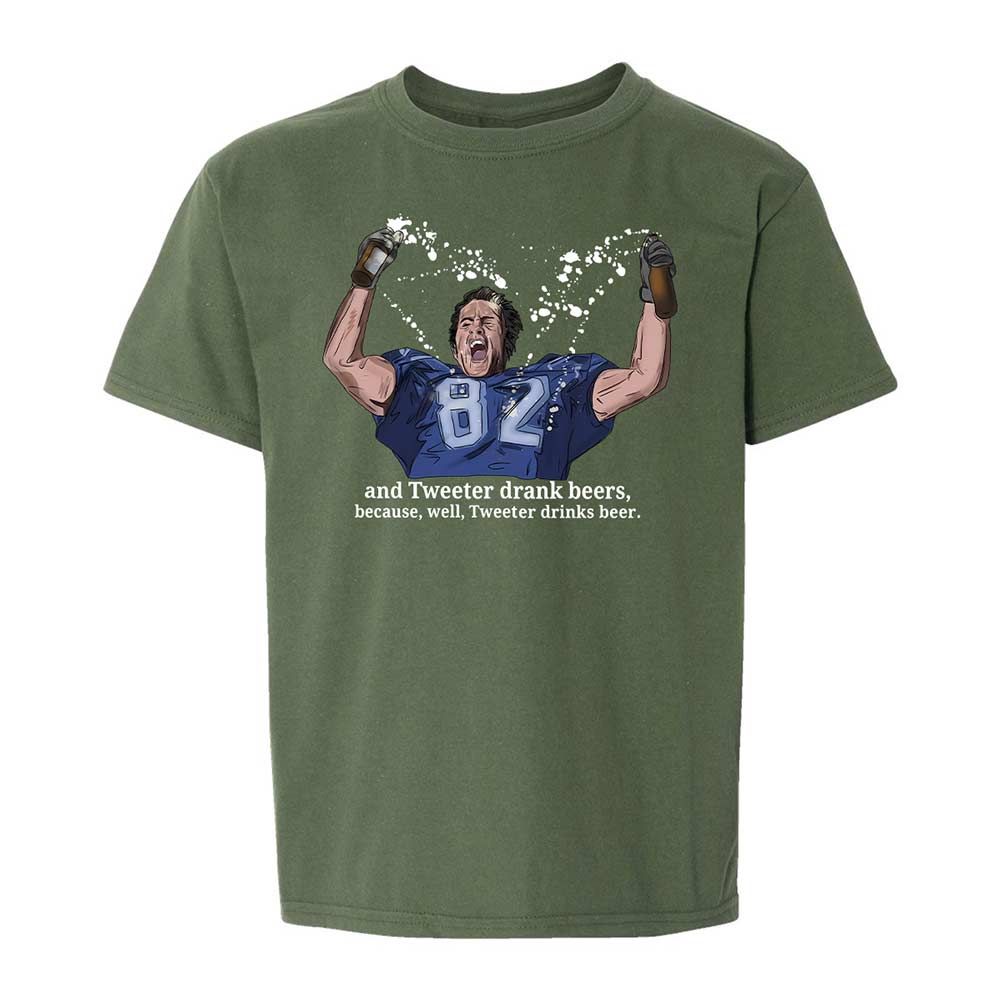 Kids T-Shirt - 3ZGRJ1E8 - Military Green - 19