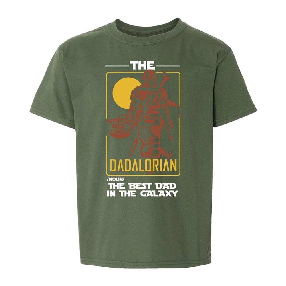 The Dadalorian The Best Dad In The Galaxy - Military Green - 19