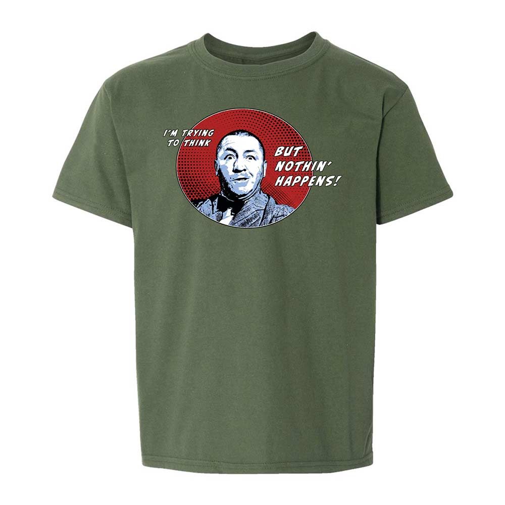 Kids T-Shirt - CQS6GXQD - Military Green - 19
