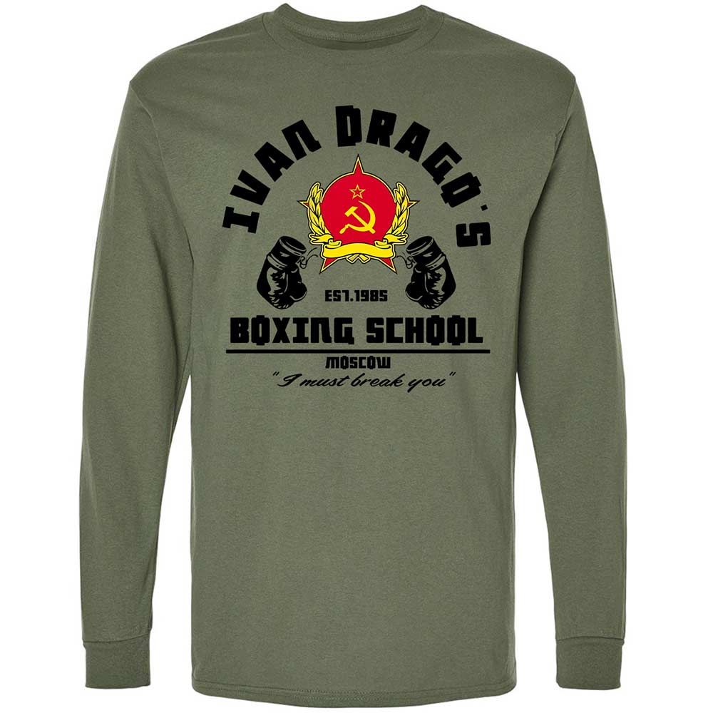 Long Sleeve T-Shirt - FLTB3SWM - Military Green - 19