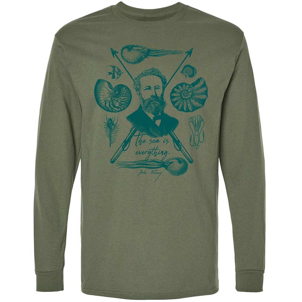 The sea is everything - Military Green - 19