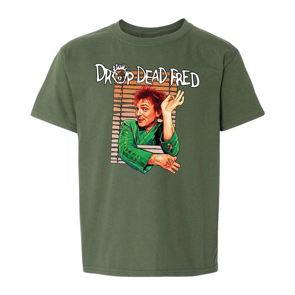 Funny Man Drop Dead Fred - Military Green - 19